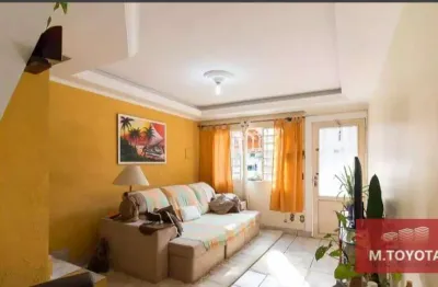 Sobrado para venda em jardim adriana de 70.00m² com 2 quartos e 2 garagens