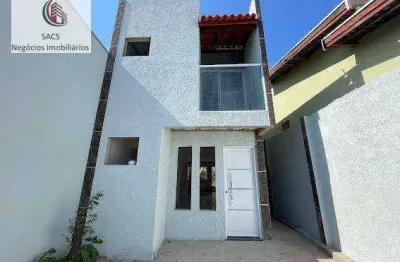 Sobrado para venda em jardim são judas tadeu de 97.00m² com 2 quartos, 1 suite e 2 garagens