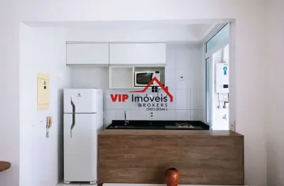 Flat para alugar em centro de 48.00m² com 1 quarto, 1 suite e 1 garagem