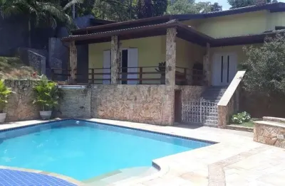 Chácara para venda em arujá de 2122.00m² com 4 quartos, 2 suites e 4 garagens