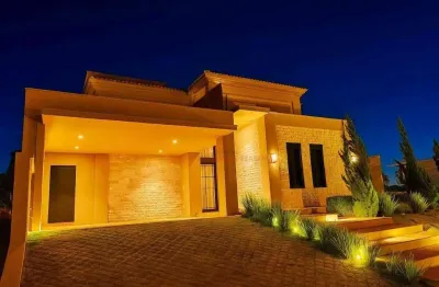 Casa de condomínio para venda em quinta do golfe reserva de 286.00m² com 3 quartos, 3 suites e 4 garagens