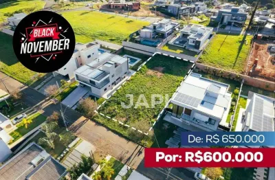 Terreno en condomínio para venda em residencial dos lagos de 850.00m²