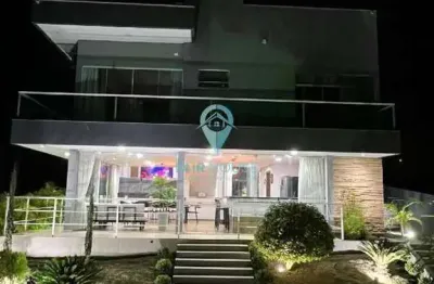 Casa para venda em riviera de santa cristina ii de 318.13m² com 3 quartos, 3 suites e 7 garagens