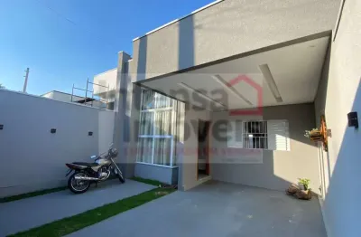 Casa para venda em loteamento parque do museu de 130.00m² com 3 quartos, 1 suite e 2 garagens