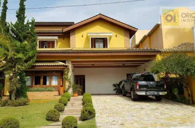 Casa de condomínio para venda e aluguel em morada das flores (aldeia da serra) de 327.00m² com 4 quartos, 3 suites e 4 garagens