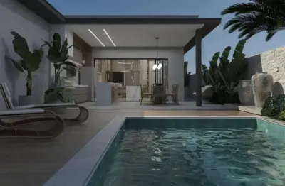 Casa de condomínio para venda em condomínio maison du parc de 259.00m² com 4 quartos, 4 suites e 4 garagens