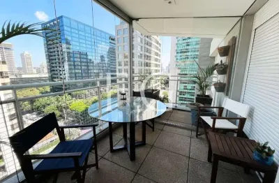 Apartamento para venda em itaim bibi de 110.00m² com 2 quartos, 2 suites e 2 garagens