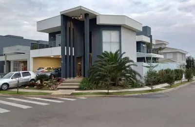 Sobrado para venda em condomínio villa bella siena de 370.00m² com 3 quartos, 3 suites e 4 garagens