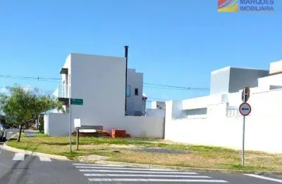 Terreno en condomínio para venda em jardim park real de 202.00m²