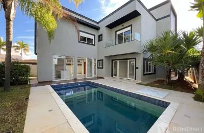 Casa para venda em alphaville nova esplanada de 400.00m² com 4 quartos, 4 suites e 4 garagens