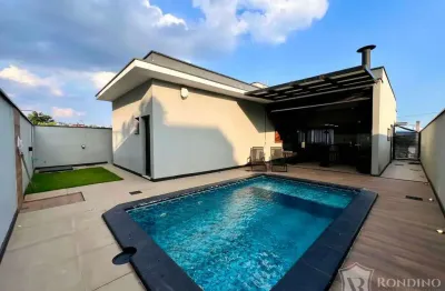 Casa para venda em chácaras residenciais santa maria de 217.00m² com 3 quartos, 3 suites e 4 garagens