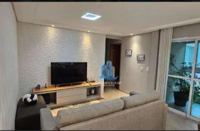 Apartamento para venda em jardim bela vista de 82.00m² com 3 quartos, 1 suite e 2 garagens