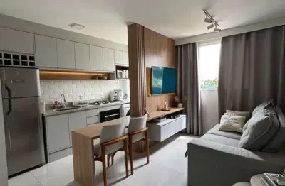 Apartamento para venda em jardim flamboyant de 45.00m² com 2 quartos e 2 garagens
