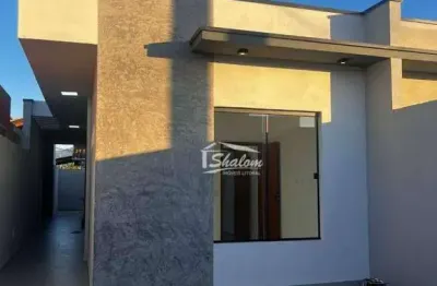 Casa para venda em balneário dos golfinhos de 68.00m² com 2 quartos, 2 suites e 2 garagens