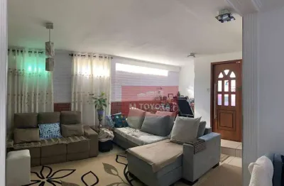 Sobrado para venda em jardim bela vista de 180.00m² com 3 quartos, 1 suite e 4 garagens