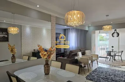 Apartamento para venda em vila augusta de 75.00m² com 3 quartos, 1 suite e 2 garagens