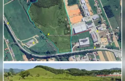Terreno comercial à venda na Rodovia BR-282, 1, Gethal, Lages