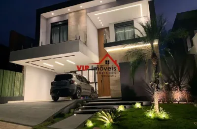 Casa de condomínio para venda em jardim novo mundo de 269.00m² com 3 quartos, 3 suites e 4 garagens