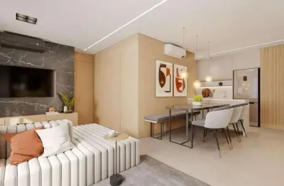 Apartamento para venda em chácara bela vista de 60.95m² com 3 quartos, 1 suite e 2 garagens