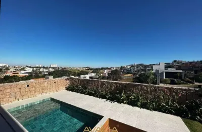 Casa de condomínio para venda em jardim residencial helvétia park i de 310.00m² com 4 quartos, 4 suites e 4 garagens