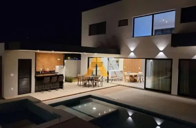 Casa de condomínio para venda em alphaville nova esplanada 4 de 296.00m² com 3 quartos, 3 suites e 4 garagens