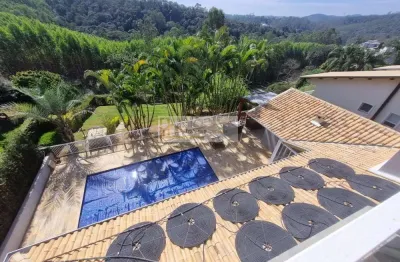 Casa de condomínio para venda em serra dos lagos (jordanésia) de 1200.00m² com 4 quartos, 4 suites e 3 garagens