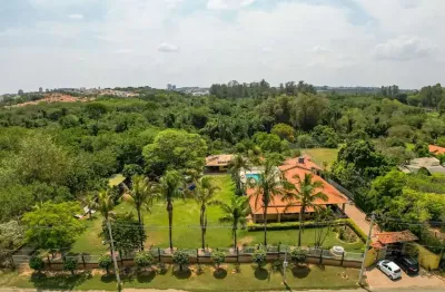 Chácara para venda em condomínio terras de itaici de 520.00m² com 6 quartos, 2 suites e 9 garagens