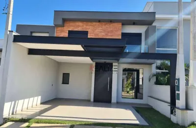 Sobrado para venda em condomínio montreal residence de 170.00m² com 3 quartos, 1 suite e 2 garagens