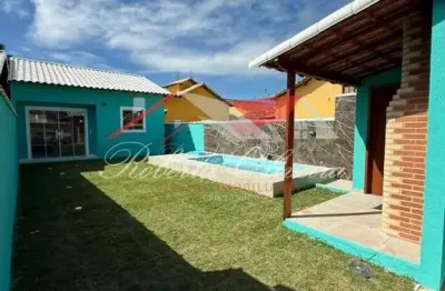 Casa para venda em florestinha ii (tamoios) de 66.00m² com 1 quarto, 1 suite e 1 garagem