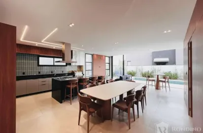 Casa para venda em alphaville nova esplanada de 281.00m² com 4 quartos, 4 suites e 6 garagens