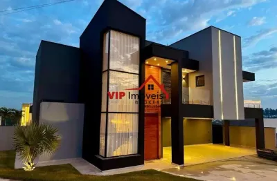 Casa para venda em loteamento vale azul i de 416.00m² com 5 quartos, 5 suites e 6 garagens