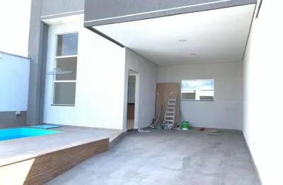 Casa para venda em loteamento residencial e comercial flamboyant de 105.00m² com 3 quartos, 1 suite e 3 garagens