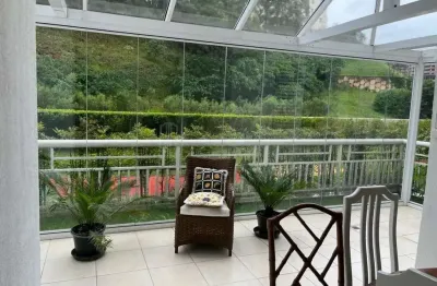 Apartamento para venda em tamboré de 156.00m² com 3 quartos, 2 suites e 2 garagens