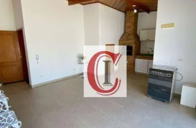 Cobertura para venda em vila alzira de 180.00m² com 3 quartos, 1 suite e 2 garagens