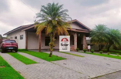 Casa de condomínio para venda em condomínio vale do sol de 380.00m² com 3 quartos, 3 suites e 7 garagens