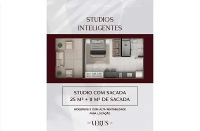 Apartamento com 1 quarto à venda na Rua Veríssimo Marques, 1753, Centro, São José dos Pinhais