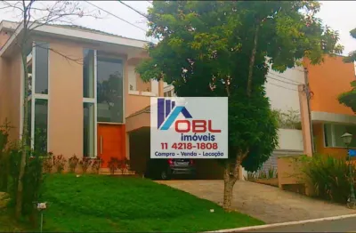 Casa de condomínio para venda em aldeia da serra de 378.00m² com 3 quartos, 3 suites e 4 garagens