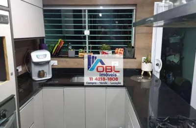 Sobrado para venda em vila alpina de 110.00m² com 3 quartos, 1 suite e 2 garagens