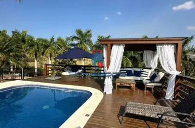 Chácara para venda em condomínio chácara grota azul de 7980.00m² com 4 quartos, 2 suites e 14 garagens