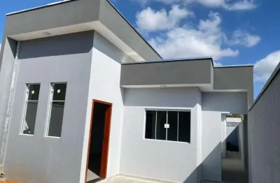 Casa para venda em loteamento residencial e comercial flamboyant de 78.00m² com 3 quartos, 1 suite e 2 garagens
