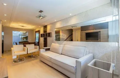 Sobrado para venda em bom retiro de 184.00m² com 3 quartos, 3 suites e 2 garagens