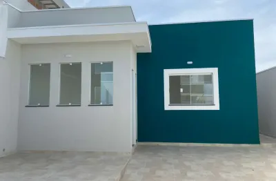 Casa para venda em loteamento residencial e comercial flamboyant de 86.00m² com 3 quartos, 1 suite e 2 garagens