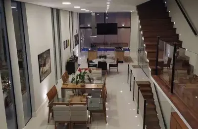 Casa de condomínio para venda em res. portal de bragança horizonte de 280.00m² com 4 quartos, 4 suites e 4 garagens