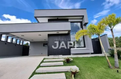 Casa de condomínio para venda em residencial pecan de 175.00m² com 3 quartos, 3 suites e 4 garagens