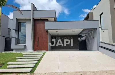 Casa de condomínio para venda em residencial pecan de 172.00m² com 3 quartos, 3 suites e 4 garagens