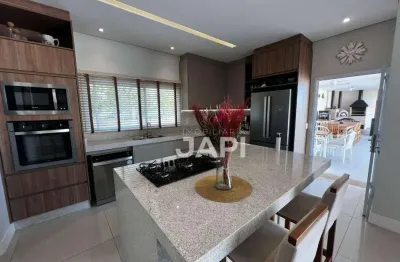 Casa de condomínio para venda em condomínio vivendas do japi de 311.00m² com 3 quartos, 3 suites e 4 garagens