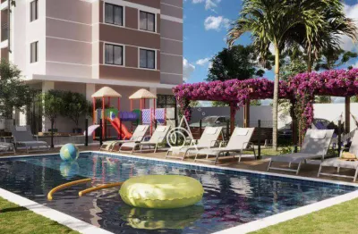 Apartamento para venda em prado velho de 45.00m² com 2 quartos e 1 garagem