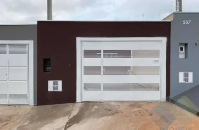 Casa para venda em residencial lívia de 62.00m² com 2 quartos, 1 suite e 2 garagens