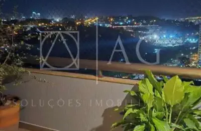 Cobertura para venda em santa cruz do josé jacques de 350.00m² com 5 quartos, 4 suites e 4 garagens