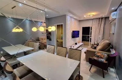 Apartamento para venda em condomínio portal dos cristais de 57.00m² com 2 quartos, 1 suite e 1 garagem